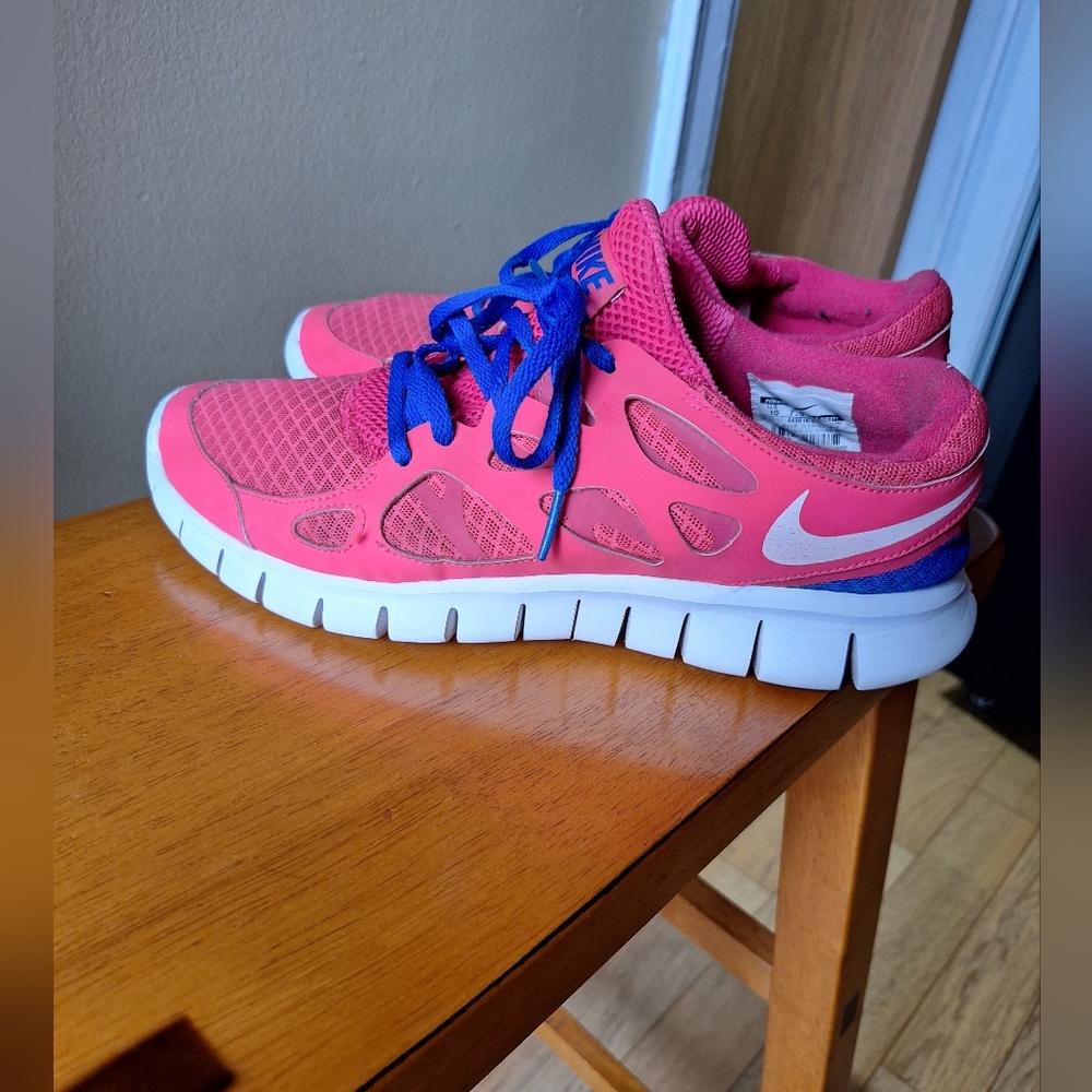 Nike Free Run 2 Pink Running Sneakers Women's 10 - Picture 3 of 9